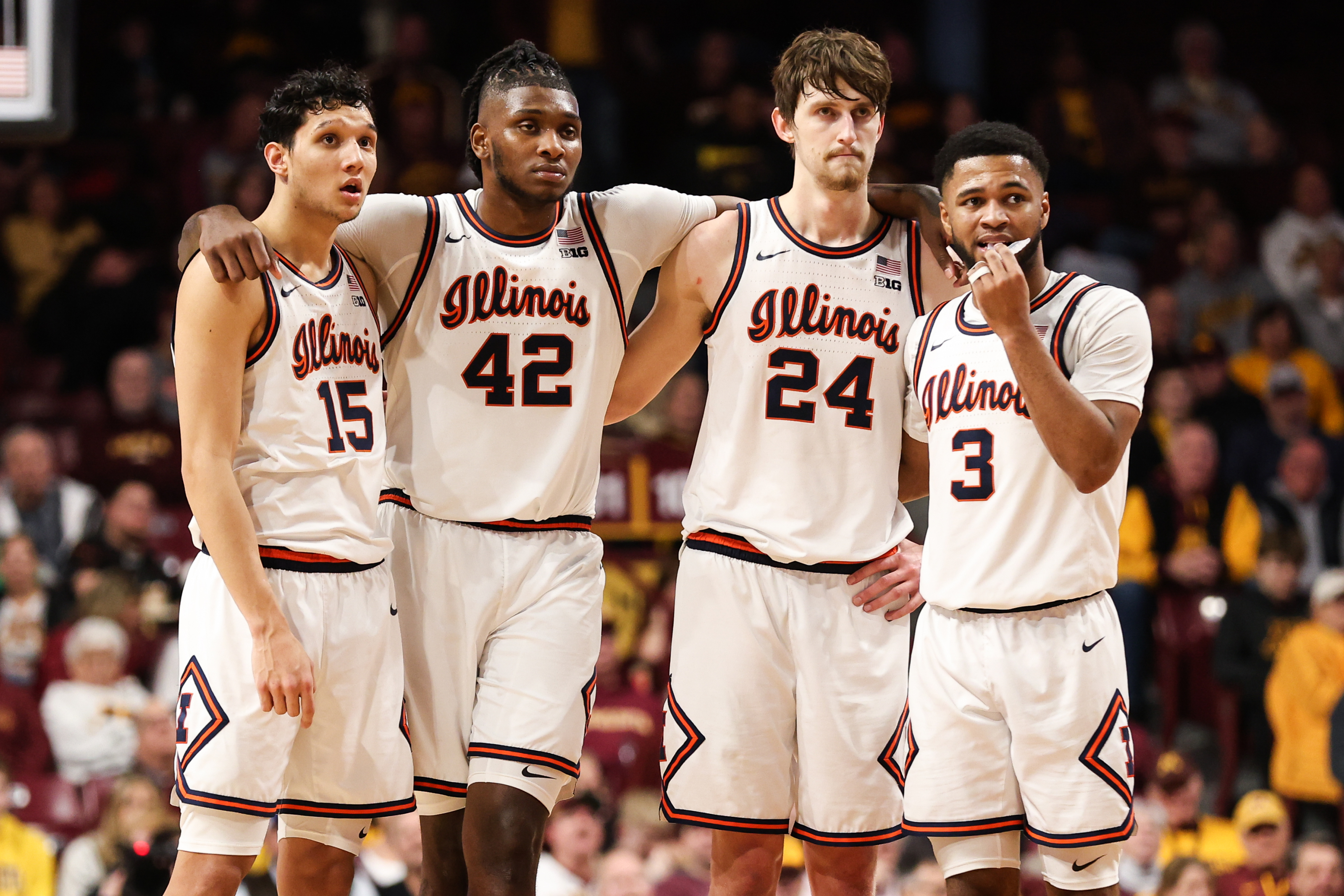 Illinois Basketball Minnesota game rescheduled, Illini to play 4 games in 9 days