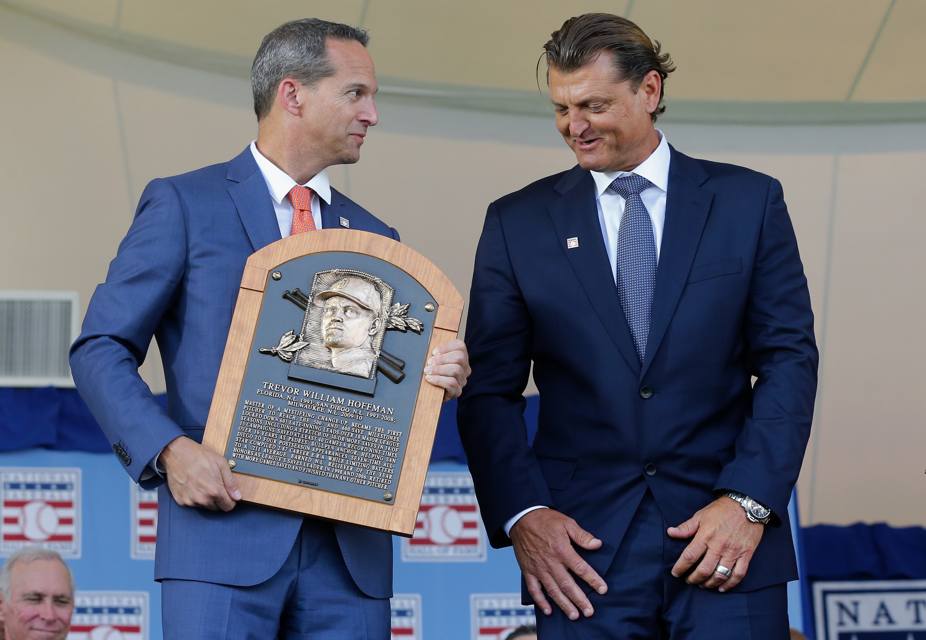 Former Wildcat Trevor Hoffman Officially Inducted into MLB Hall of Fame