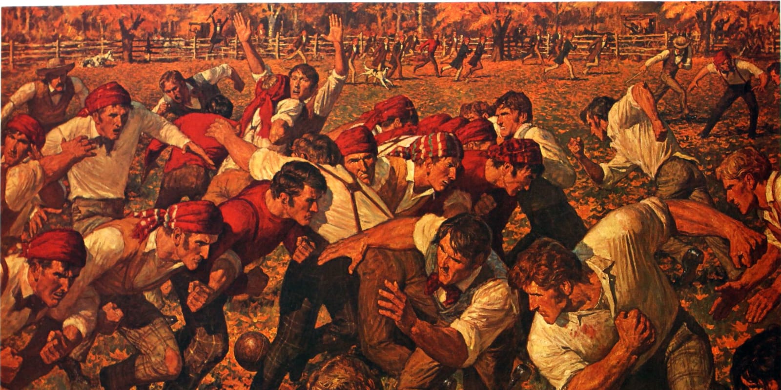 An irreverent look back at the 1869 college football season