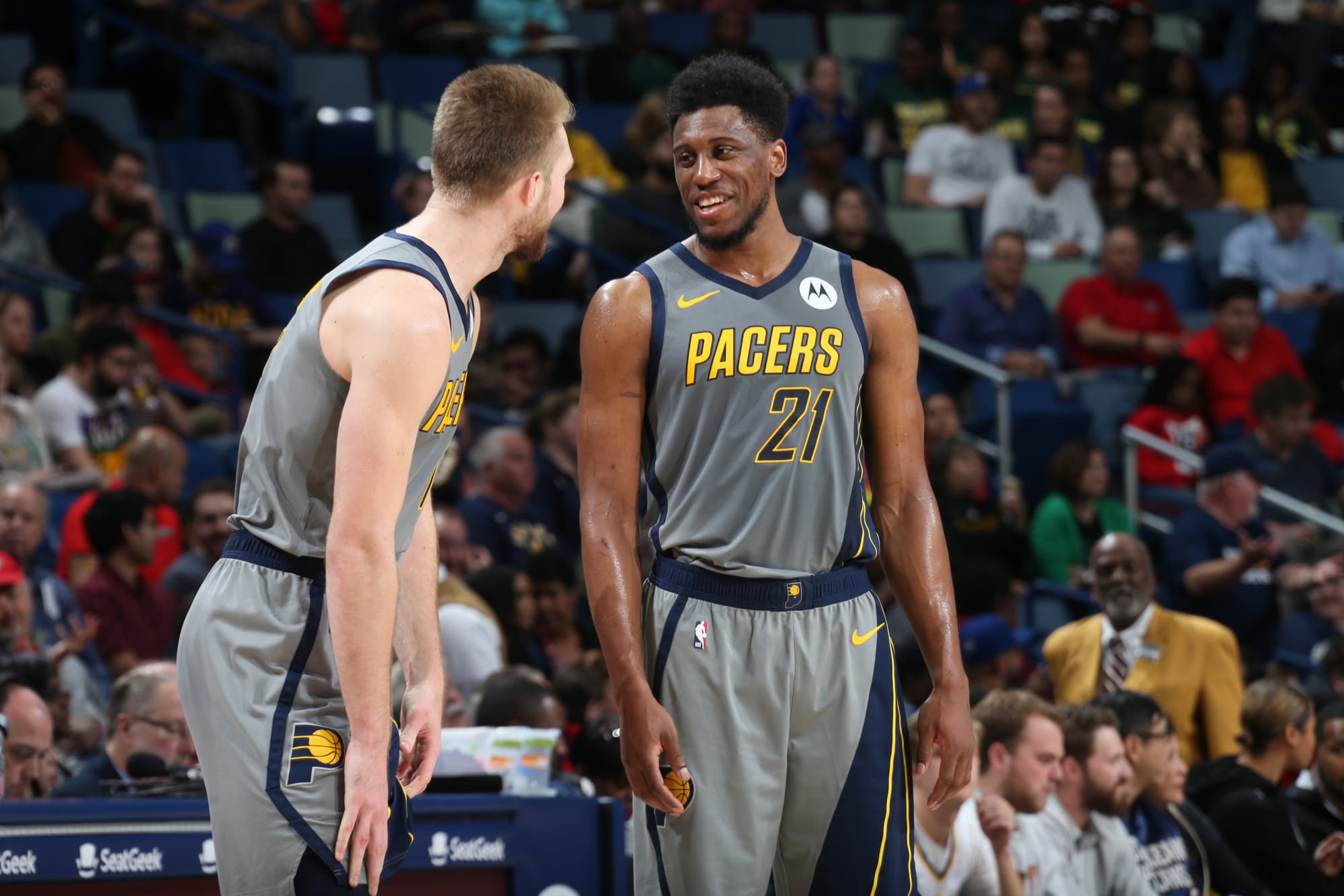 Pacers' Thaddeus Young pays for weight room at Mitchell High School