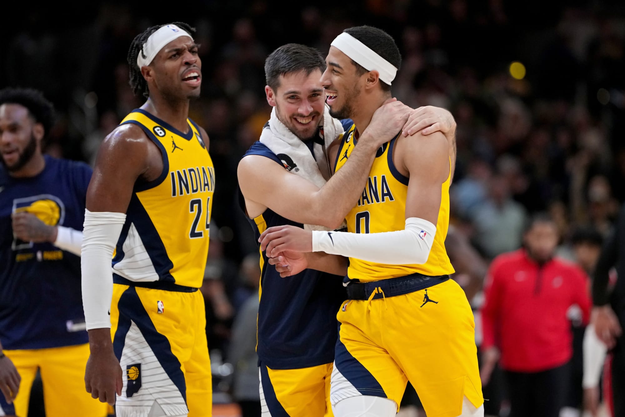 Tyrese Haliburton learning to be more aggressive for Indiana Pacers: 'He's  an All-Star caliber player' - Sports Illustrated Indiana Pacers news,  analysis and more
