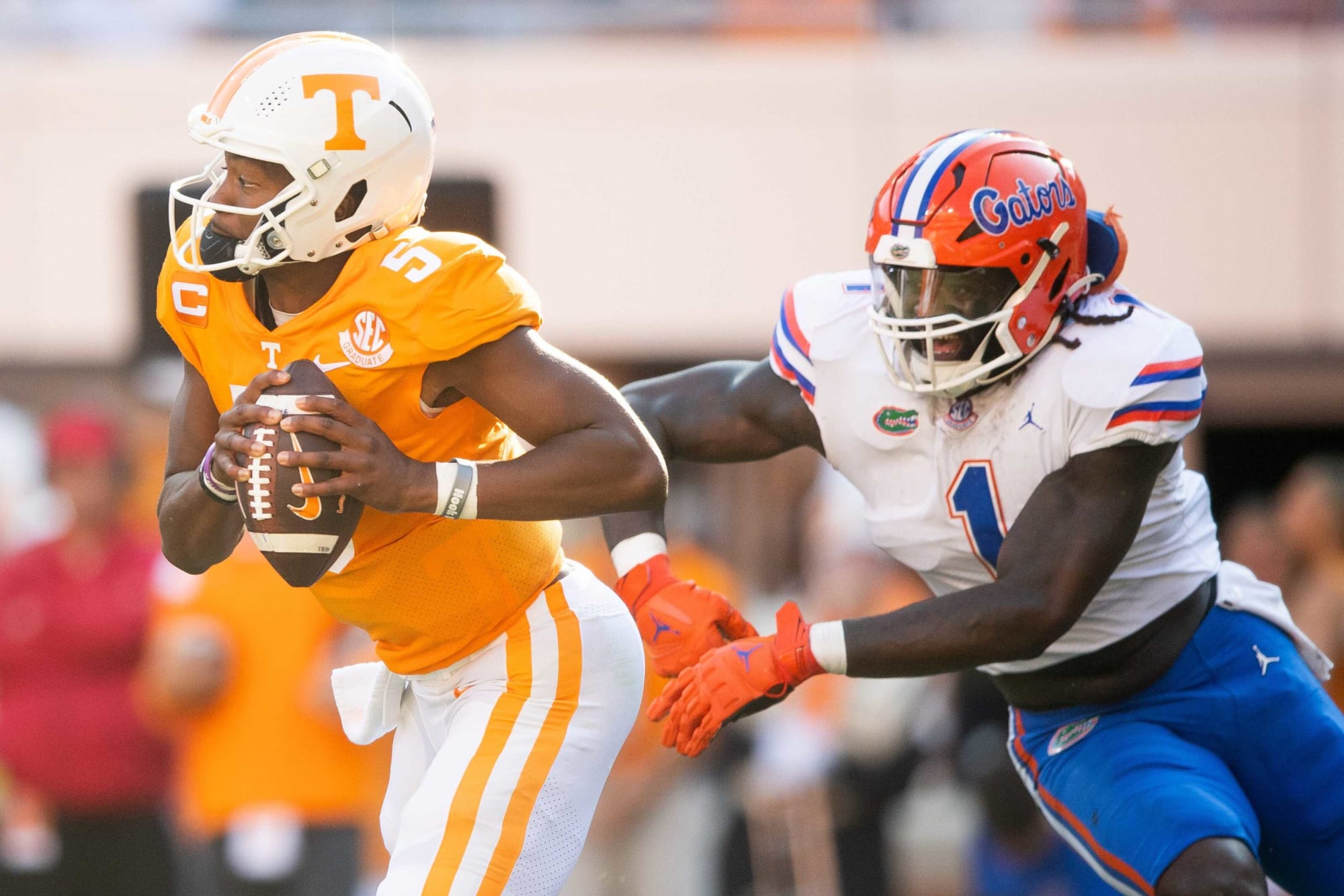 Tennessee football’s top five performers in 38-33 win vs. Florida