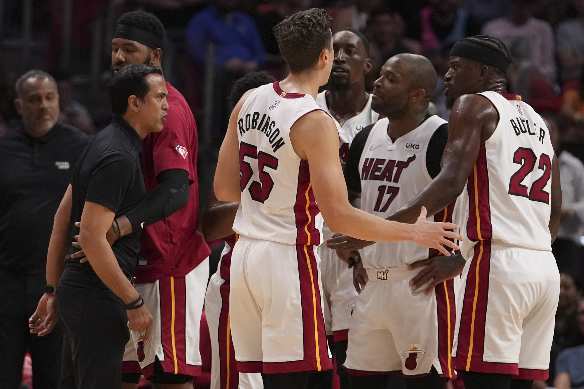 Miami Heat History Says Spo, Butler, And Haslem Spat Galvanizes Them