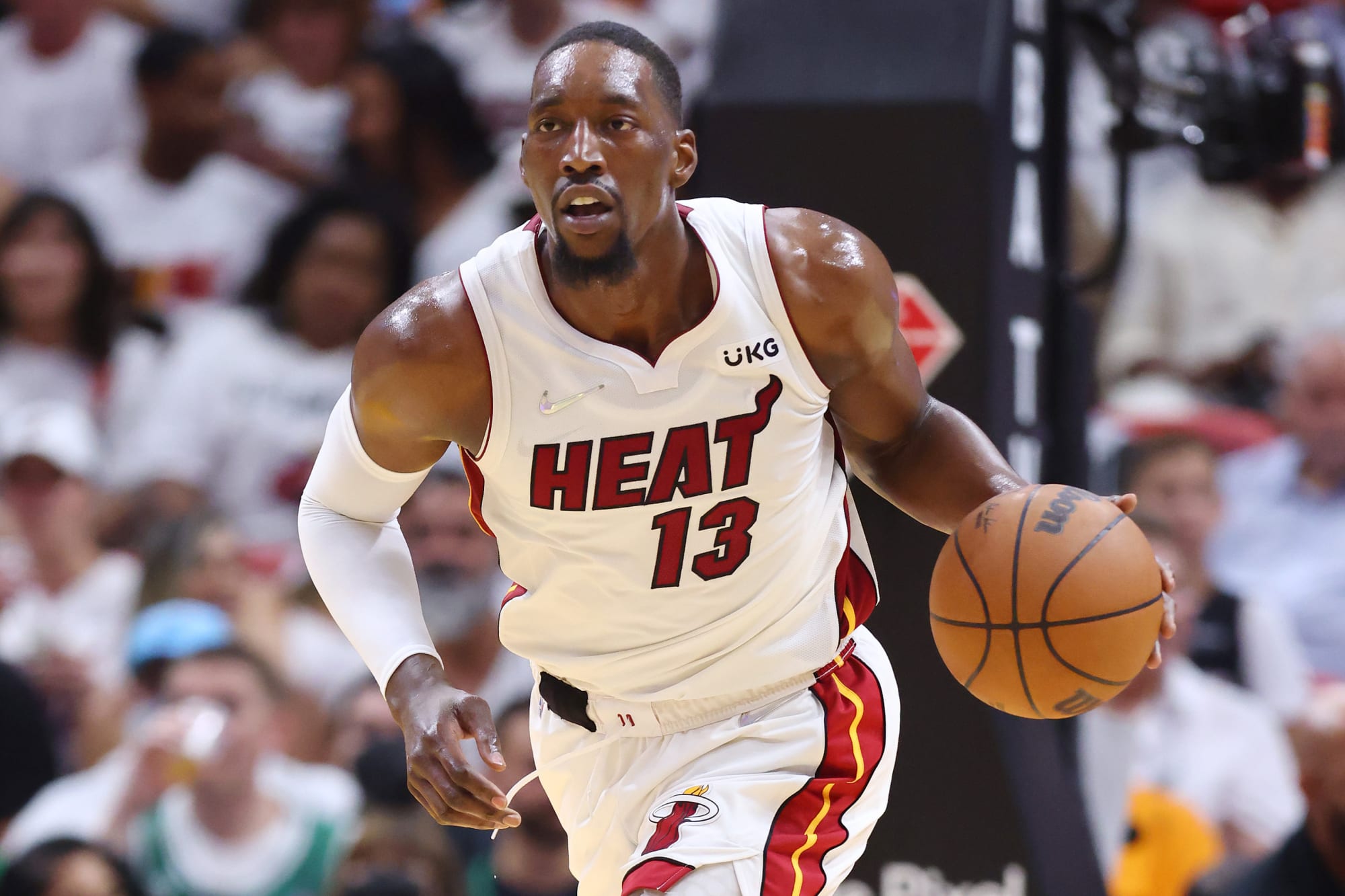 Bam Ado flexes in fourth-quarter comeback to send Miami Heat