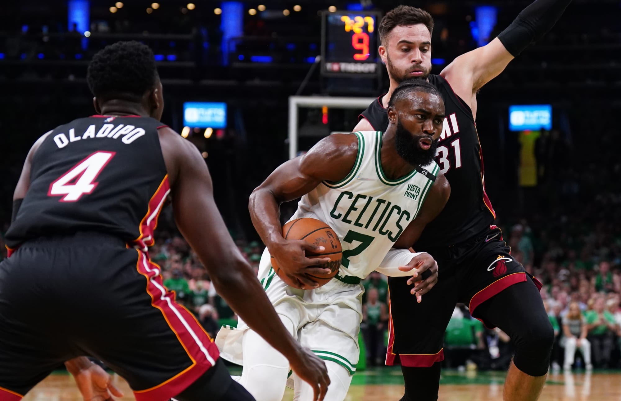 Miami Heat: You Have To Retest Jaylen Brown With Victor Oladipo