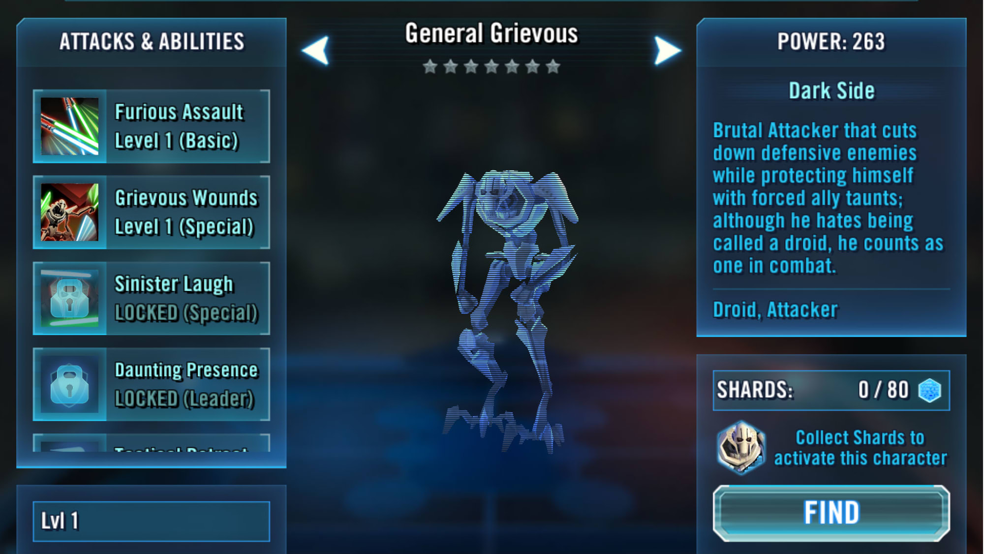 How to Get General Grievous in Star Wars: Galaxy of Heroes