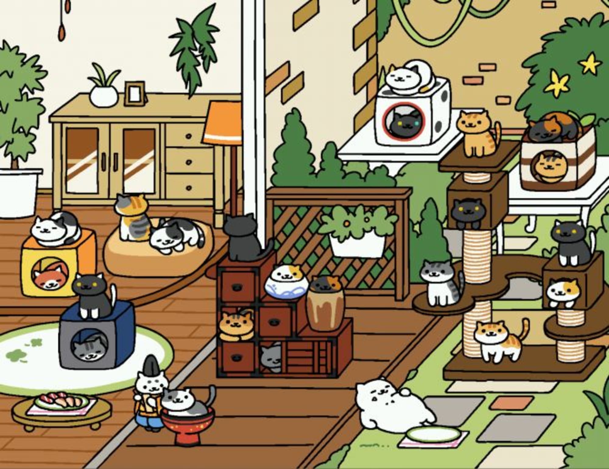 Игра магазин котов. Neko Atsume: Kitty Collector. Neko Atsume Cats. Neko Atsume Cats игра. Neko Atsume коты.