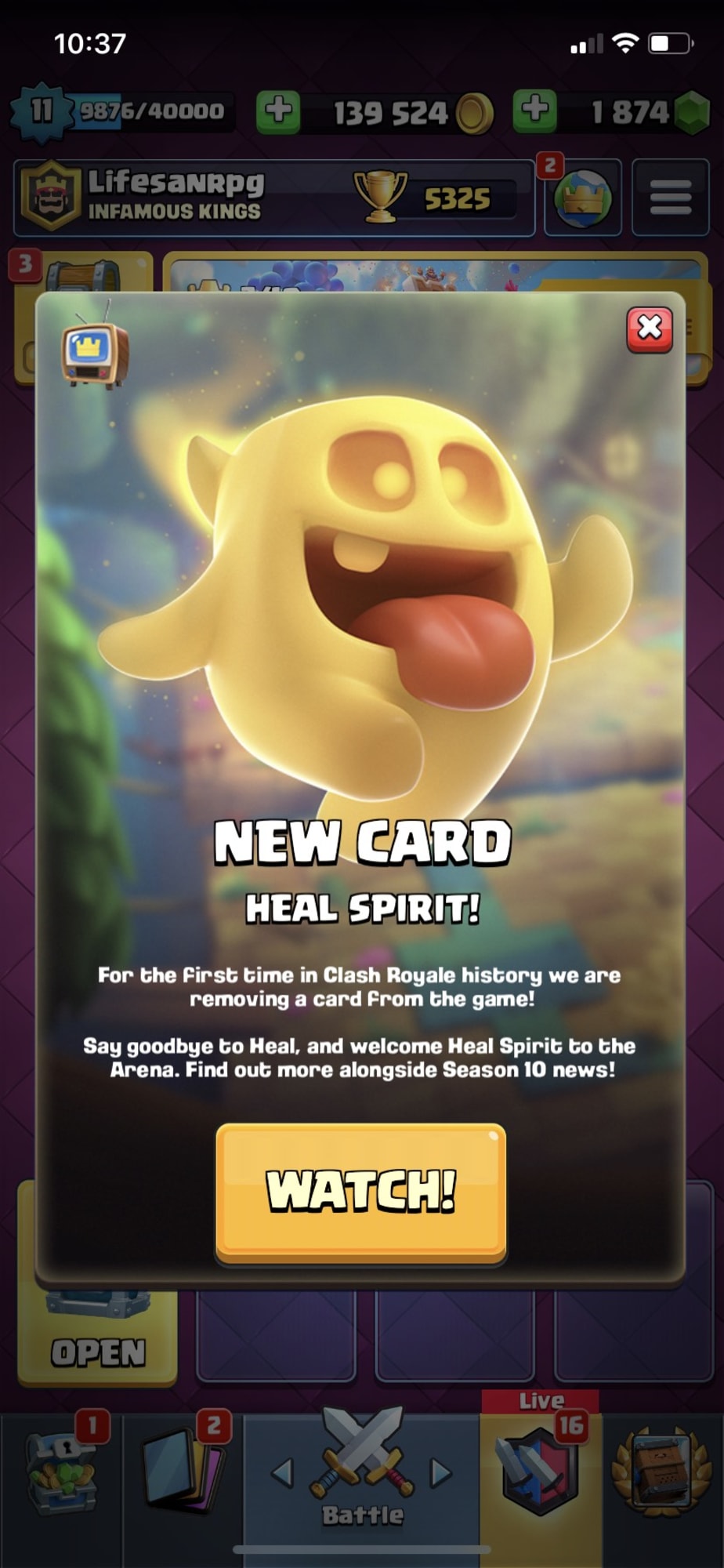 Clash Royale Heal Spirit To Replace Healer Card Ahead Of Season 10