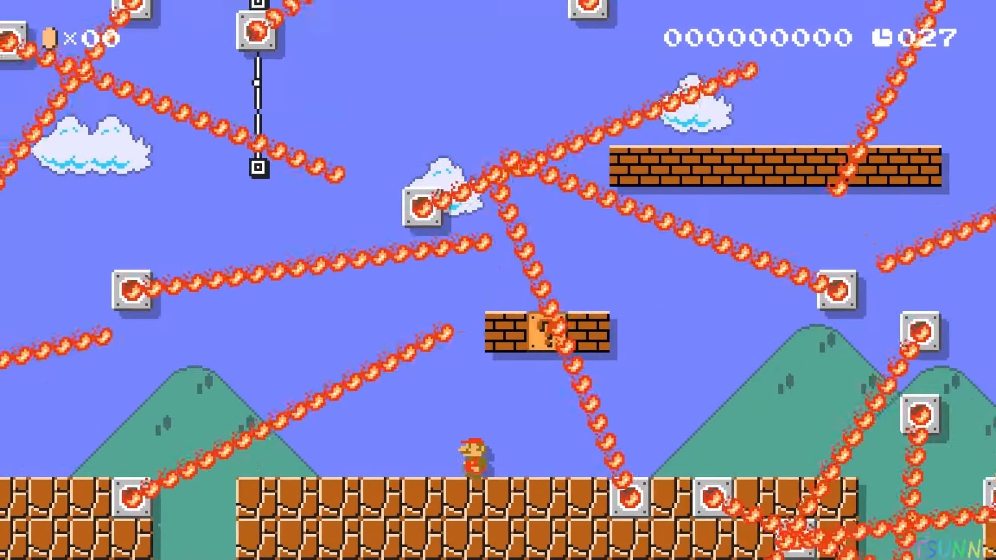 Super Mario Maker 2 course maker recreates 1-1 from Hell