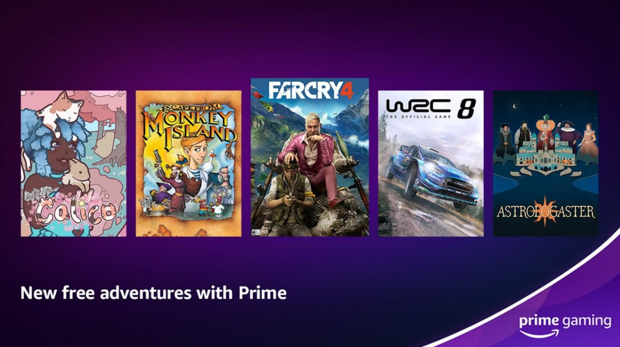 Prime Reveals Free Games for June 2023
