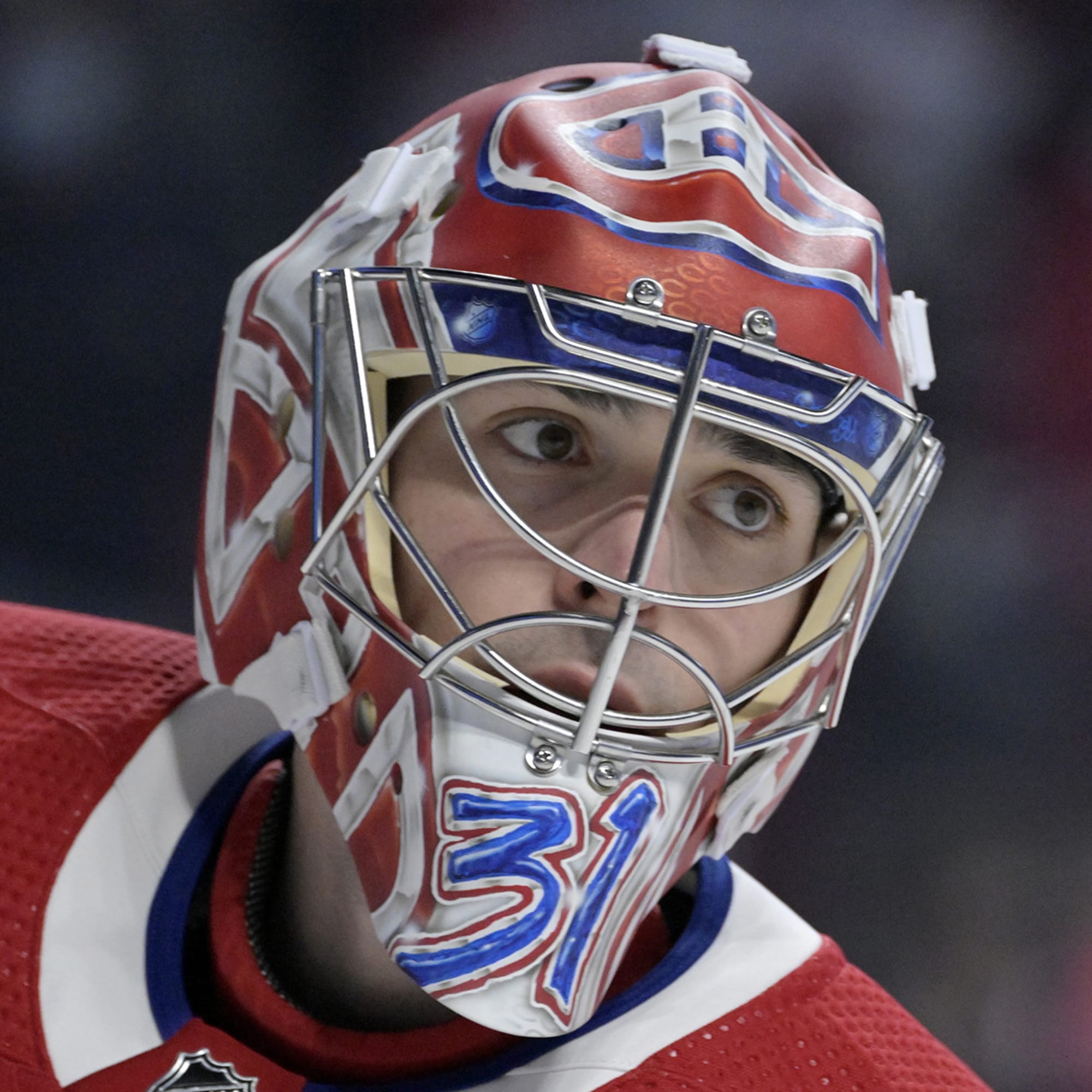 Carey Price's goalie masks throughout the years
