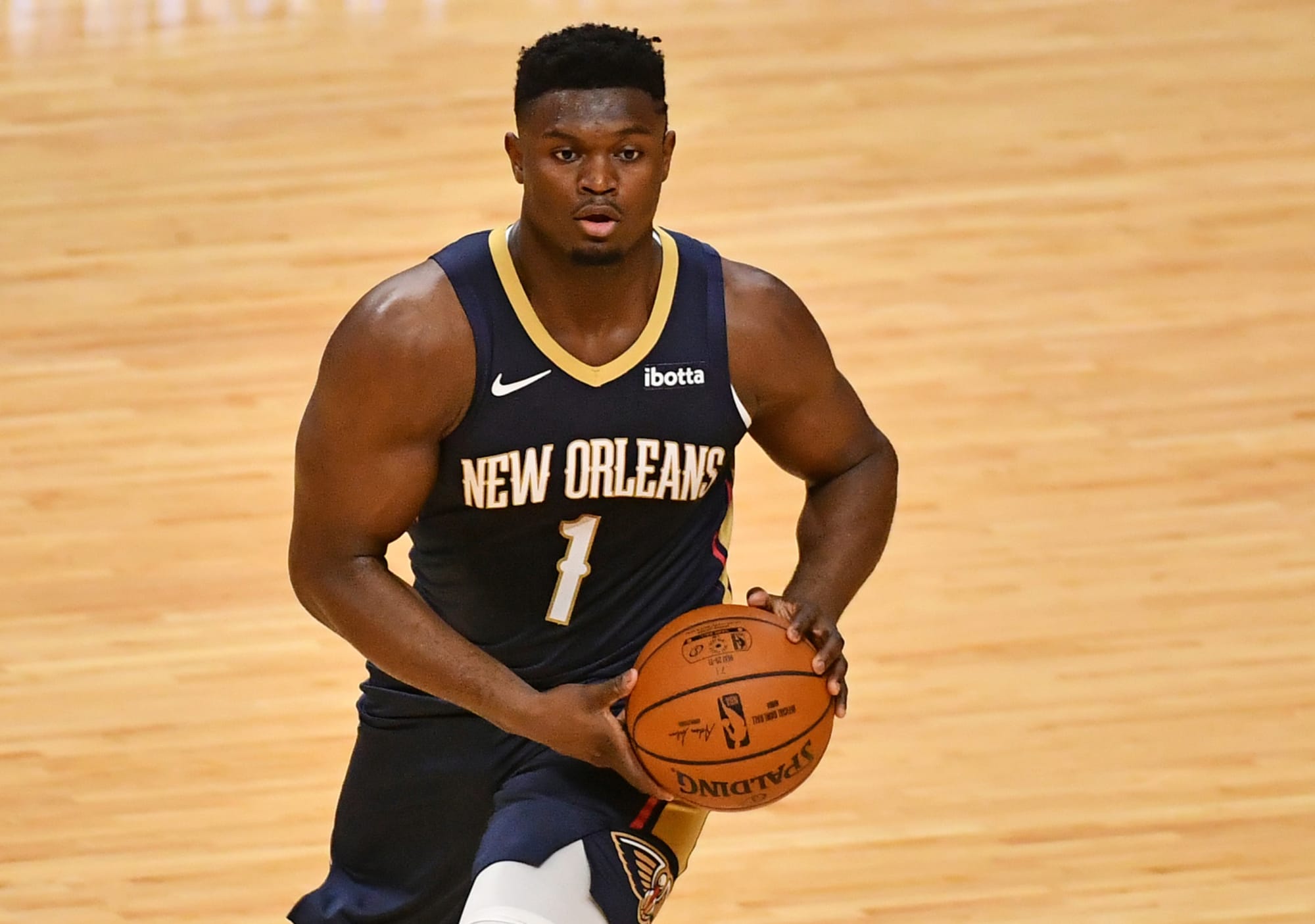 Zion Williamson will represent the - New Orleans Pelicans