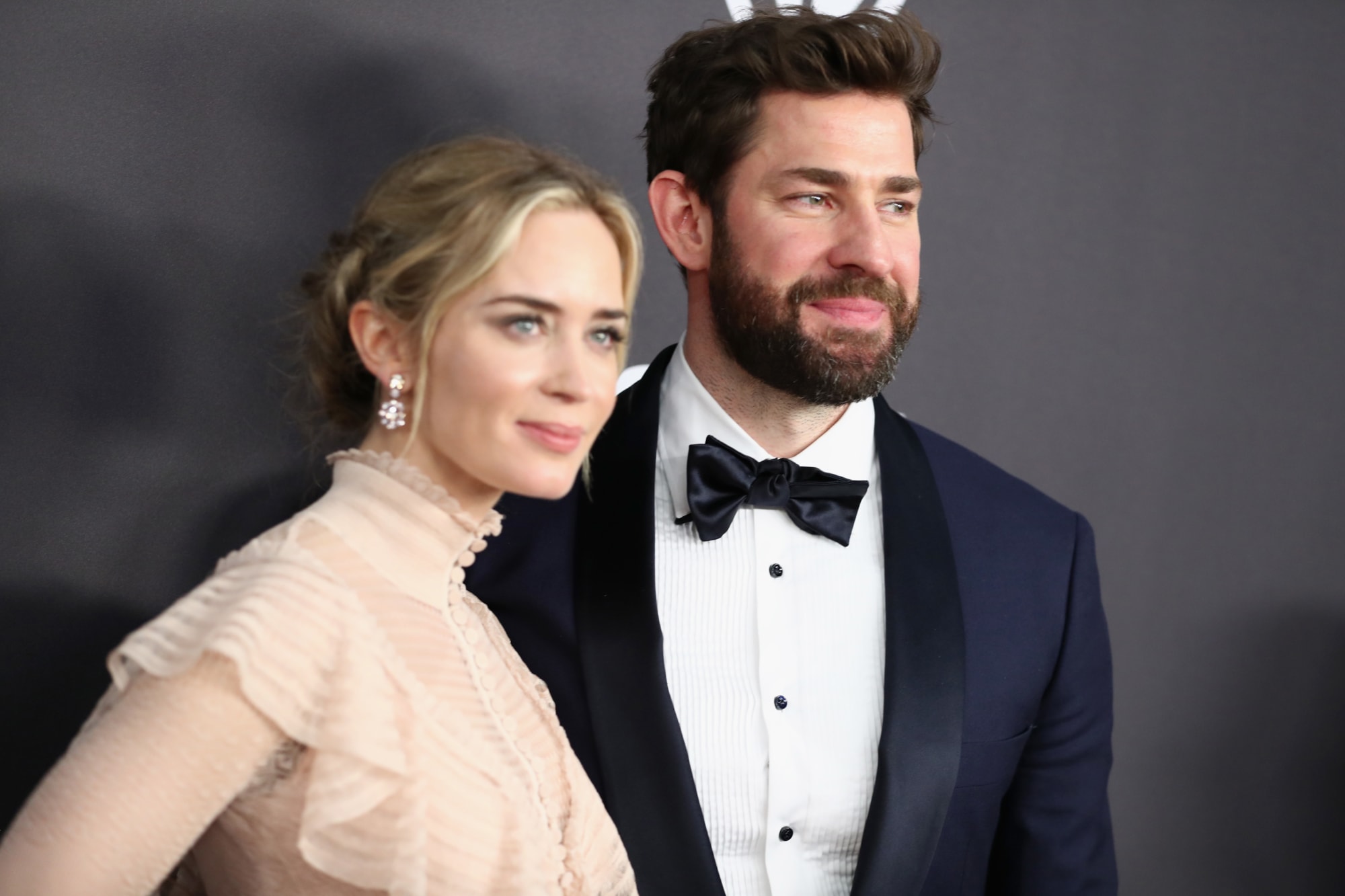 John Krasinski and Emily Blunt suit up in jaw-dropping Fantastic Four image