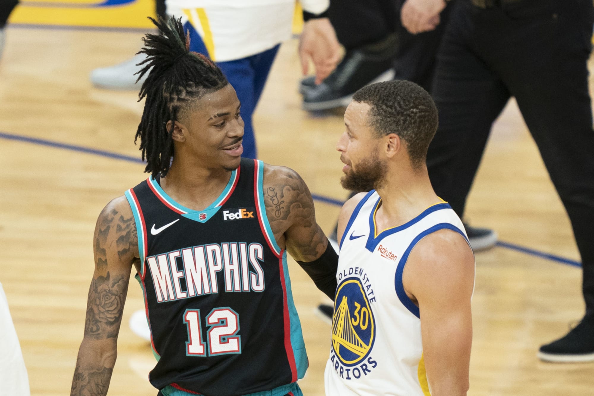 Ja Morant fan stare-down prompts Memphis Grizzlies to launch