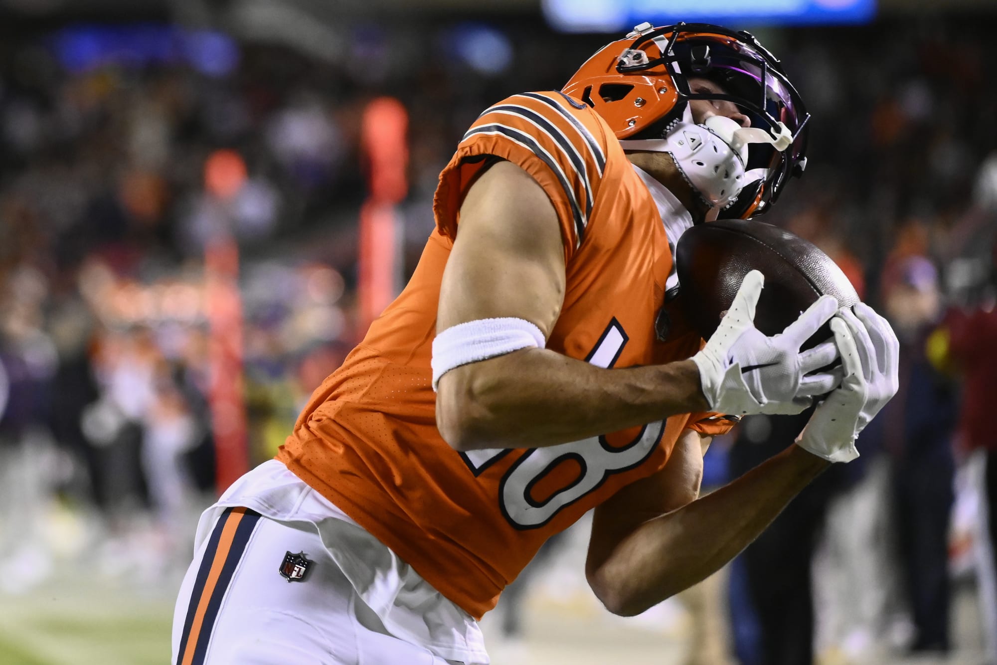 This Chicago Bears wide receiver is starting to lose playing time