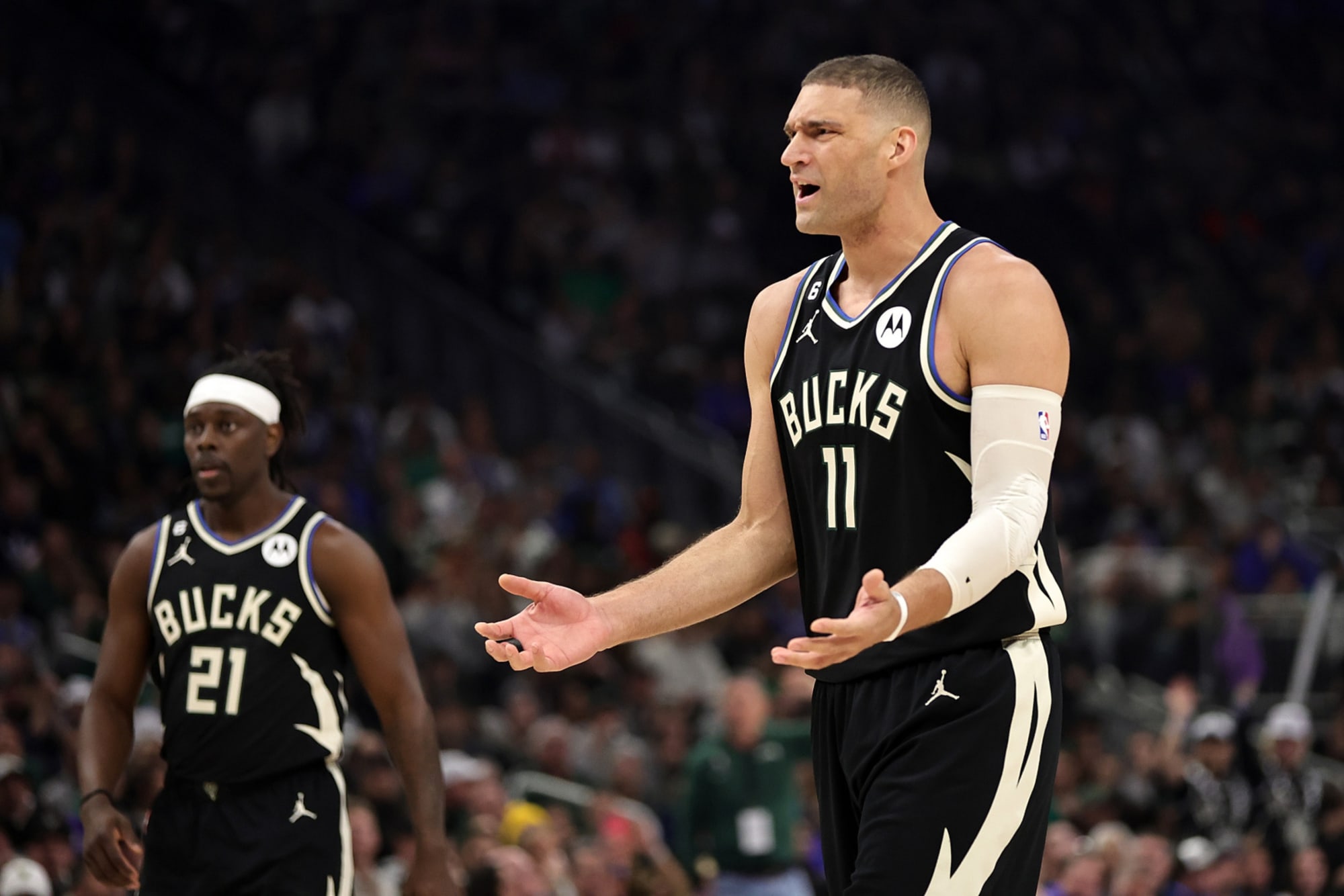 Brook Lopez, Bucks beat Hawks to move one win from NBA Finals