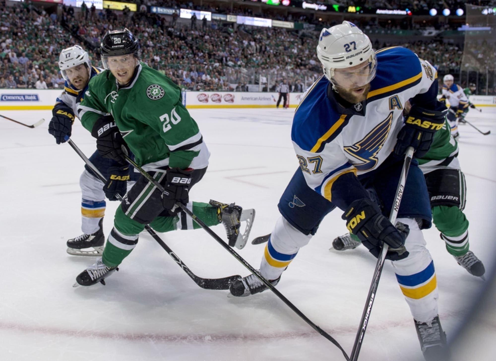 The St. Louis Blues are counting on motivated players to help them return  to the playoffs, Hockey