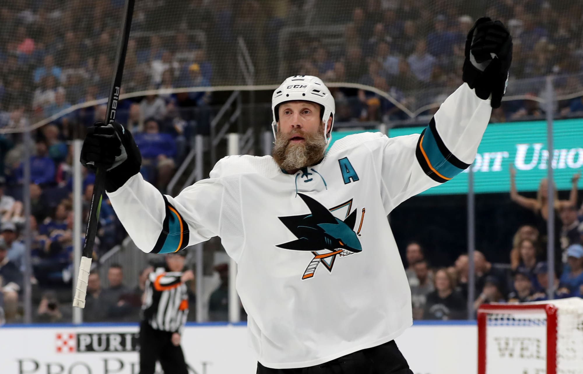 Joe Thornton in Maple Leafs gear is going to take some getting used to
