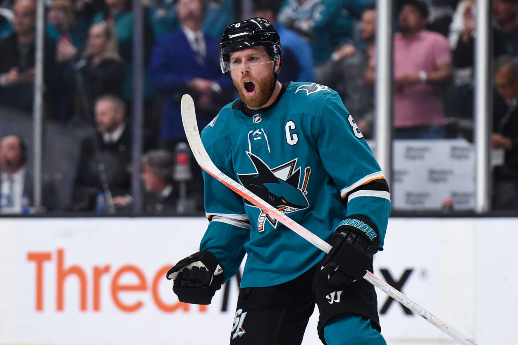 Joe Pavelski Sparks the Sharks, Whether He's on the Ice or Not