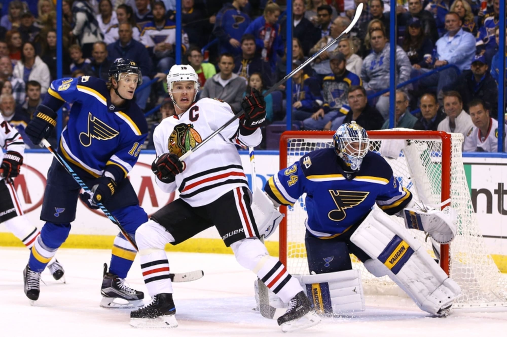 St. Louis Blues: Jake Allen Outdueled By Corey Crawford