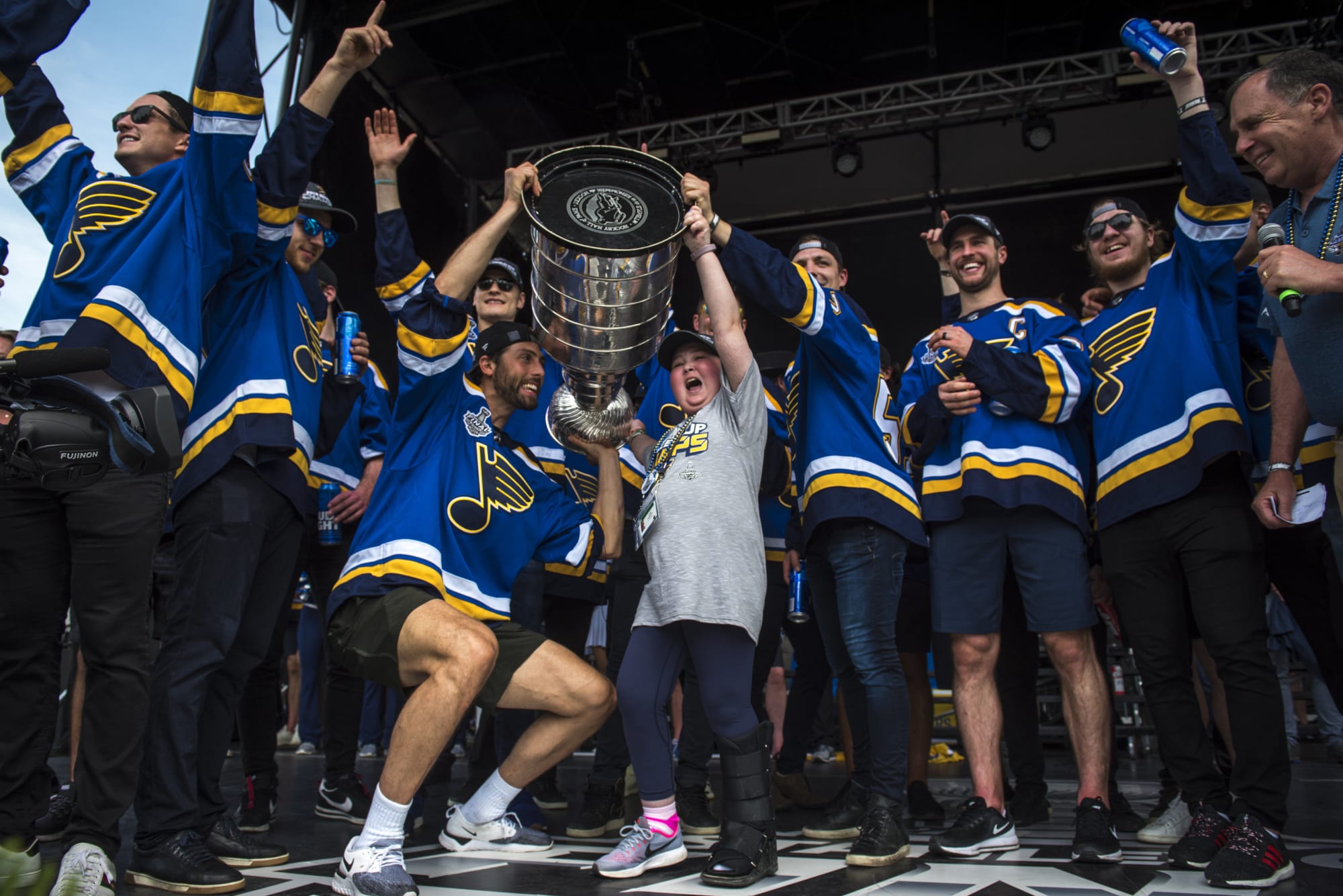 St. Louis Blues Stanley Cup Brings Out The Thanks And Memories