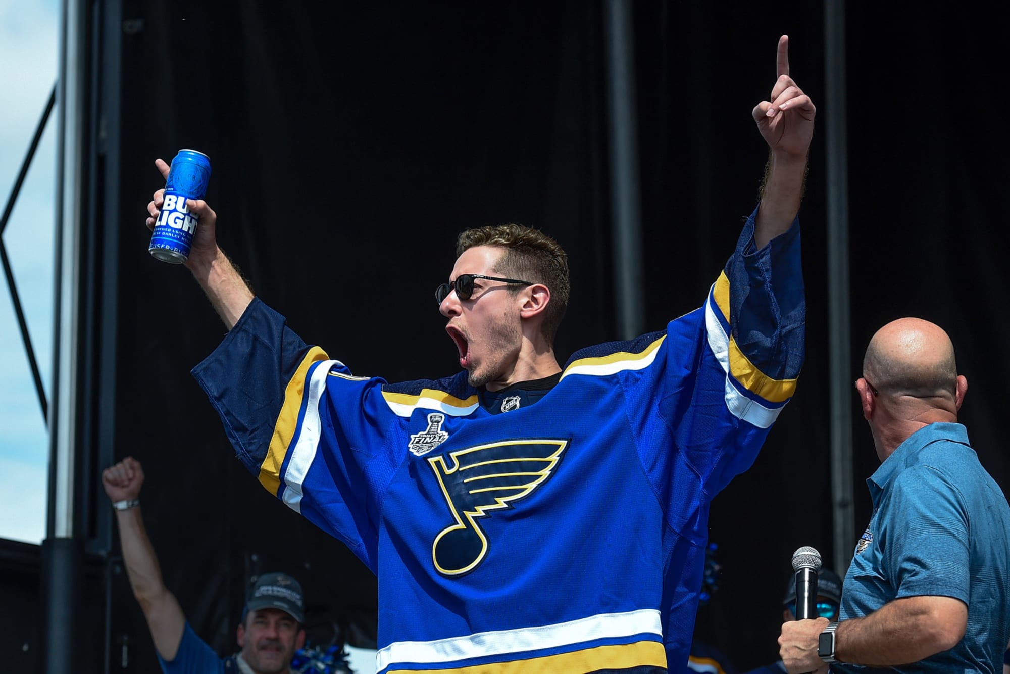 St. Louis, United States. 03rd Oct, 2019. Former St. Louis Blues
