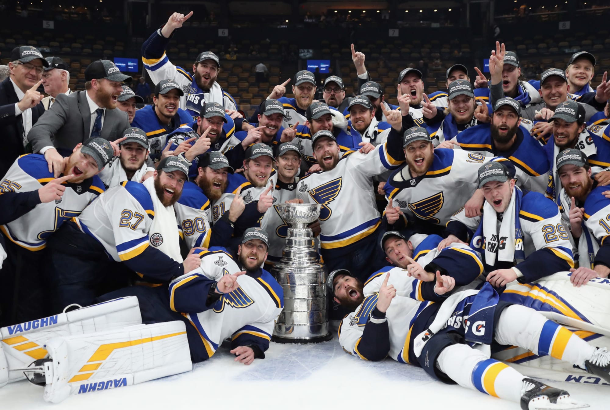 Listen in to the final moments of the Blues winning the Stanley Cup 