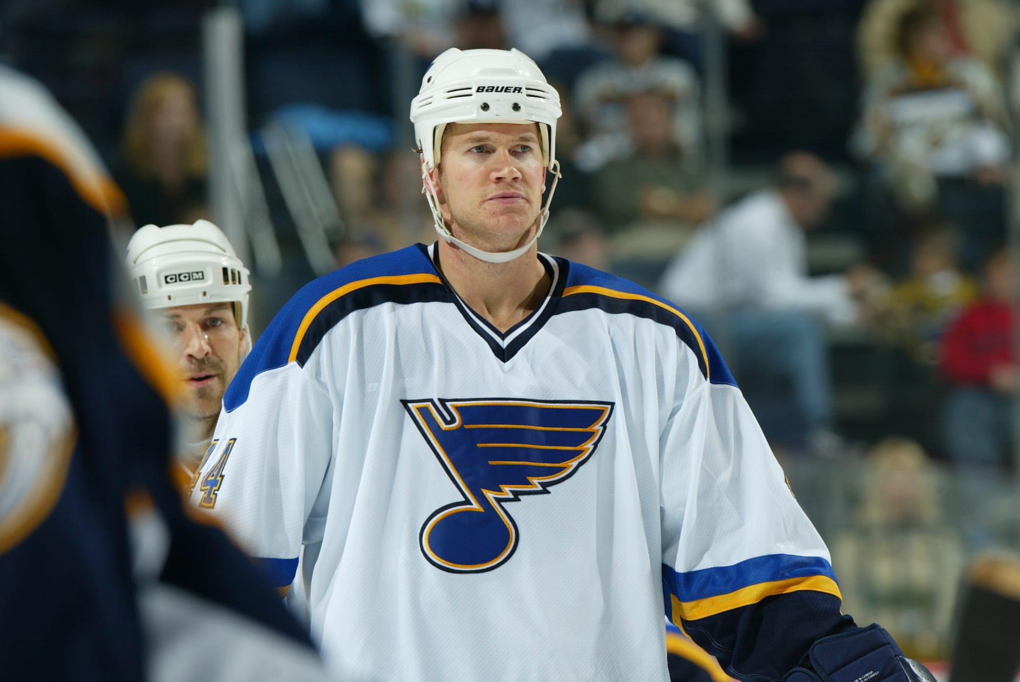 Hockey Hall of Fame on X: Congrats to @chrispronger #HHOF15 who had his number  retired by the @StLouisBlues tonight!  / X