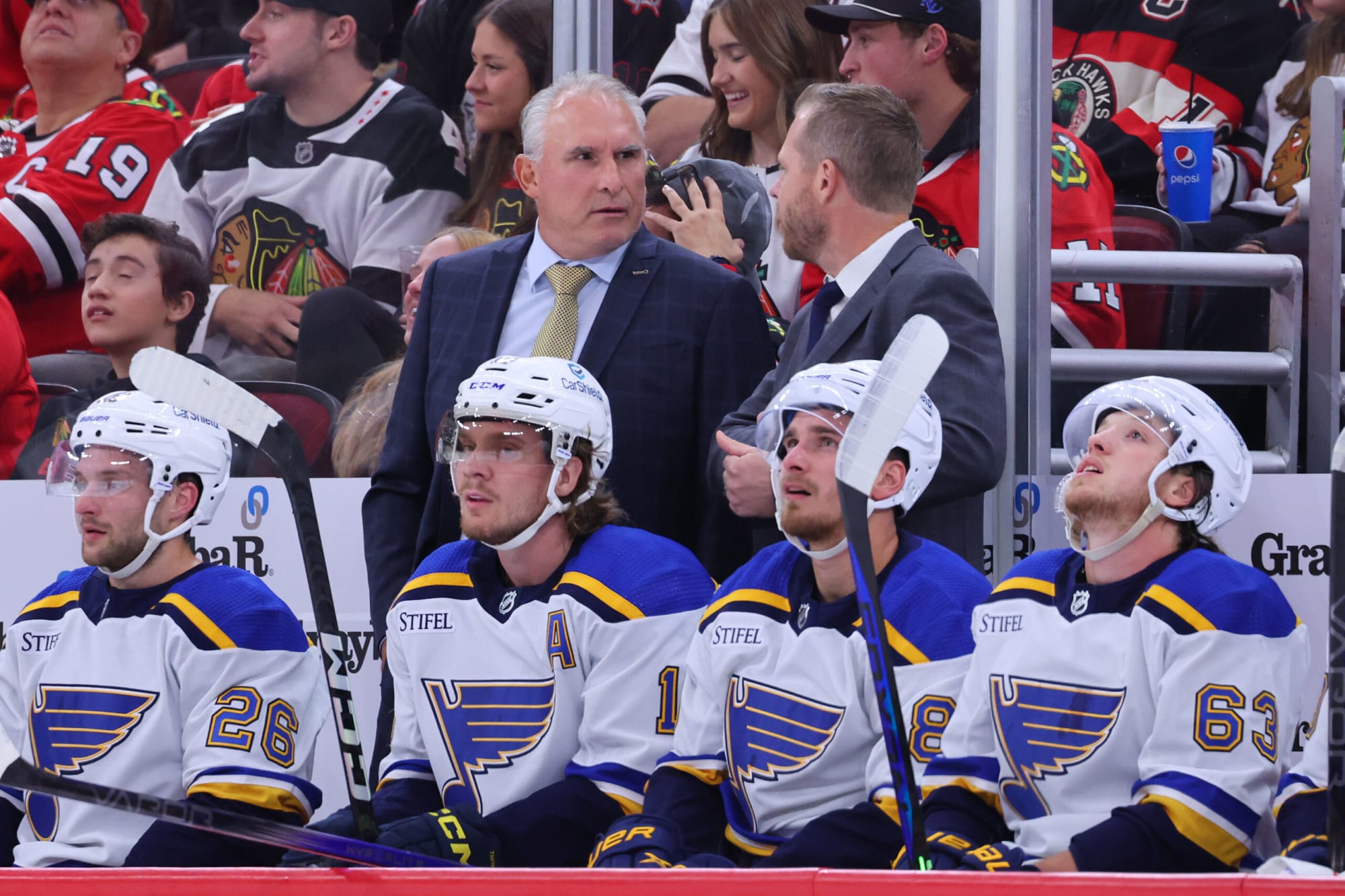 Predicted Starting Lineup For the St. Louis Blues Heading into 2023-24