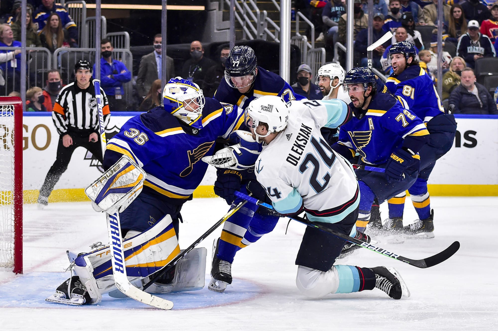 St. Louis Blues Blues Pros/Cons From 2021-22 Game 45 Vs New Jersey