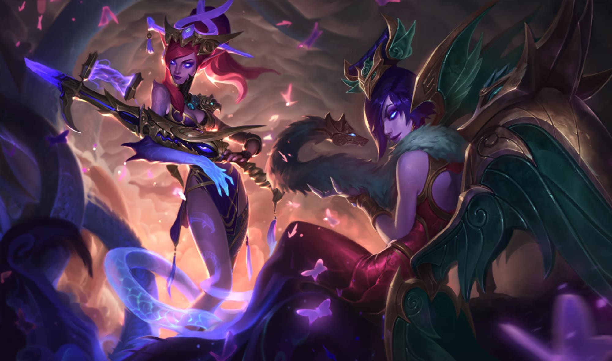 League Of Legends Reviewing The New Coven Skins