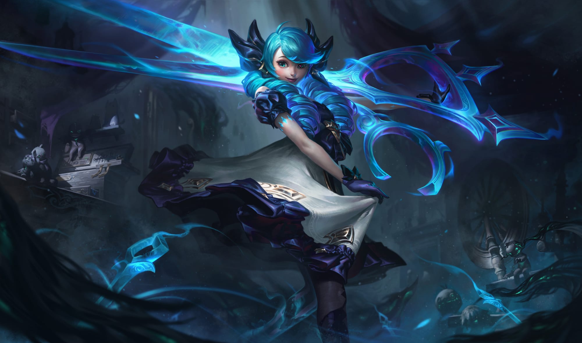 League Of Legends Breaking Down Gwen S Kit Abilities Best Curated Esports And Gaming News For Southeast Asia And Beyond At Your Fingertips - roblox disoriented darkness