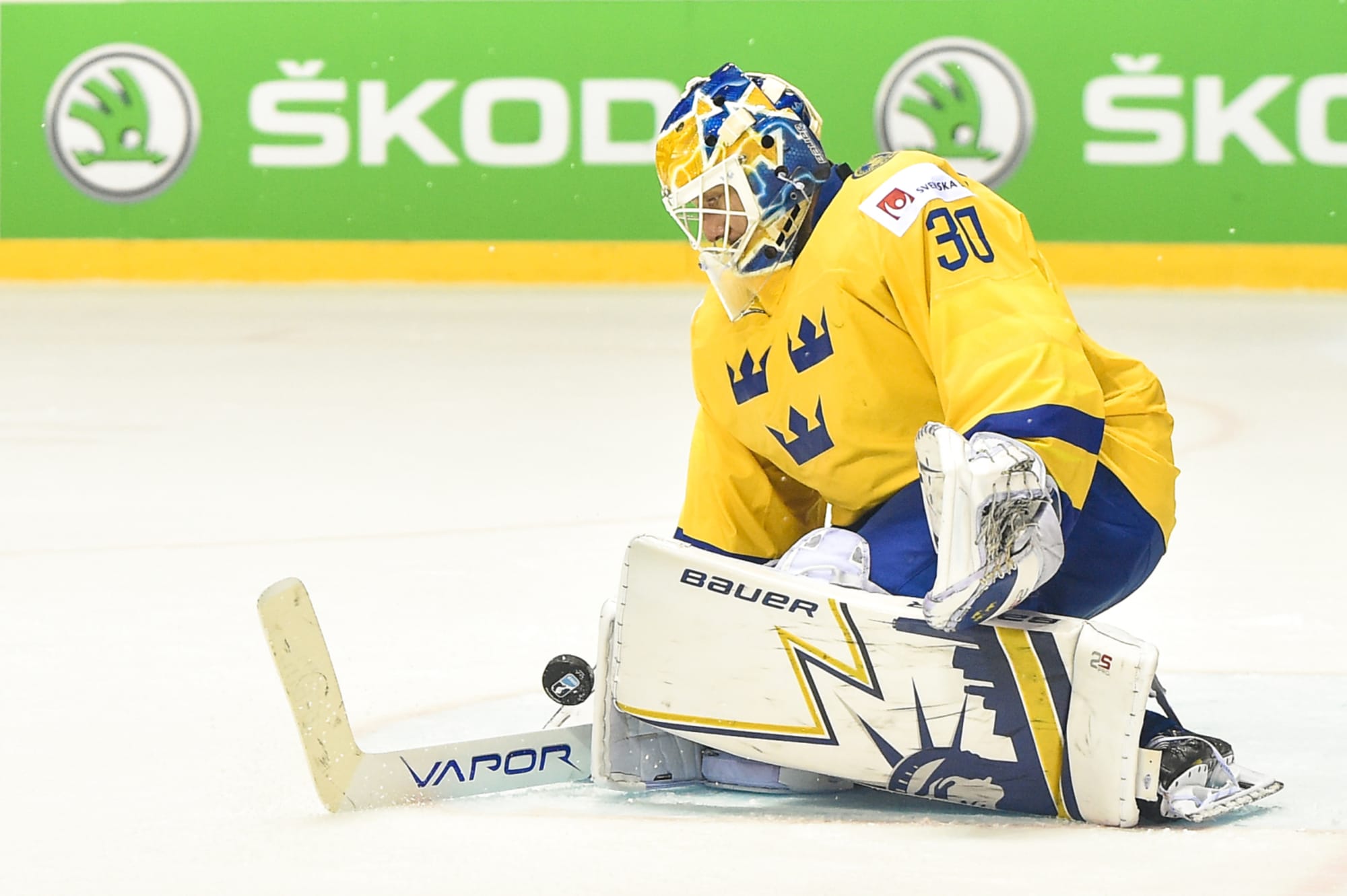 Lot Detail - 2016 Henrik Lundqvist Team Sweden World Cup Of Hockey