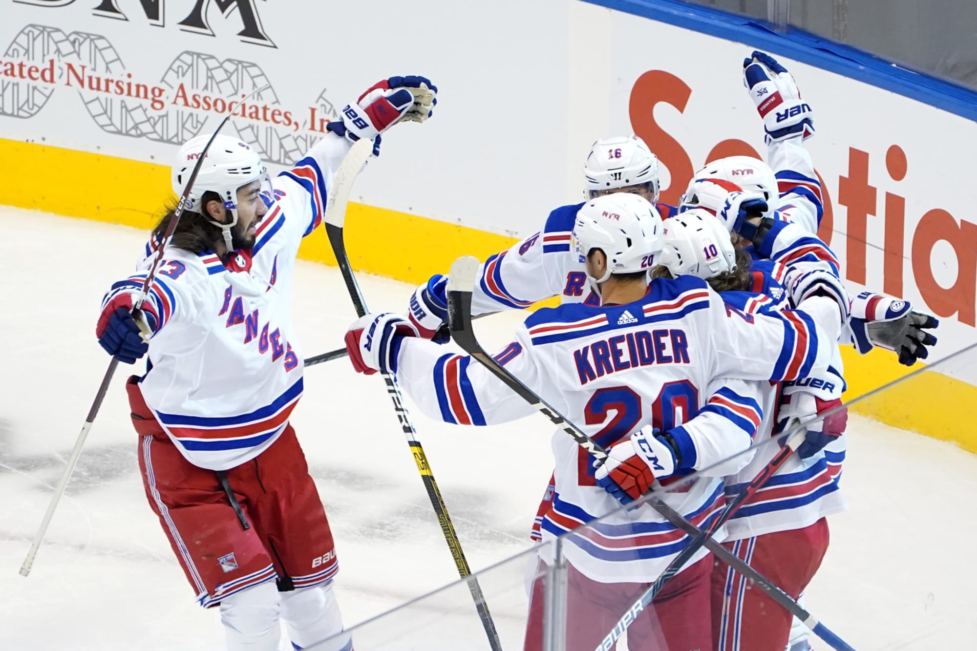 New York Rangers on X: These Military Appreciation Night player