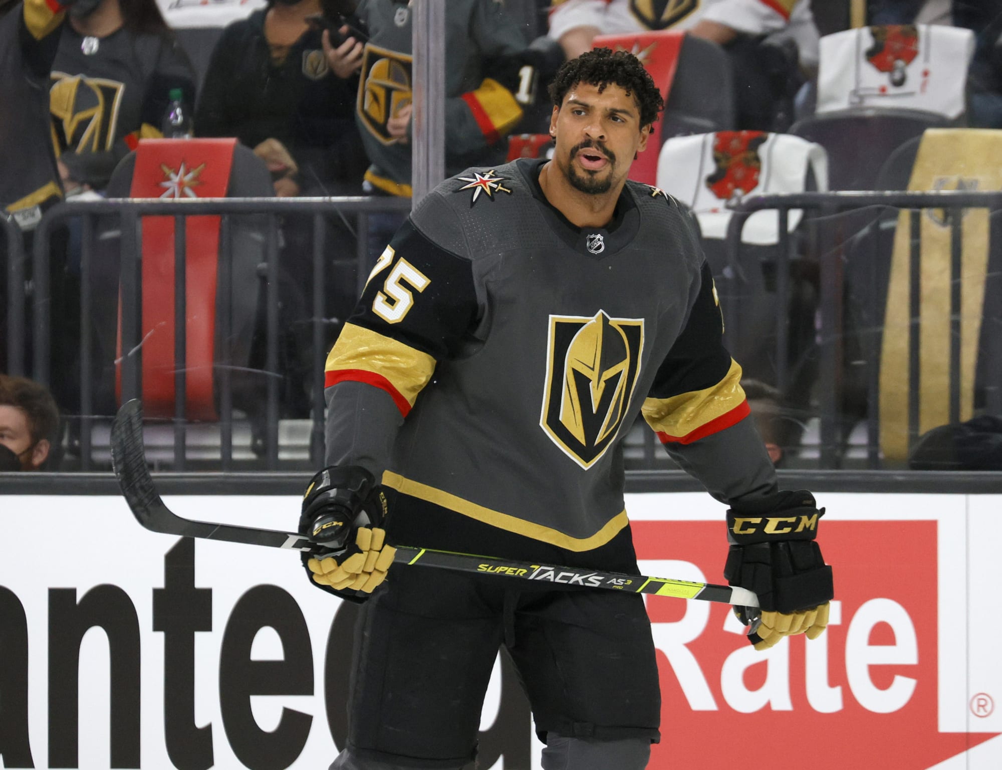 NHL on X: Ryan Reaves (@reavo7five) is off to the @NYRangers