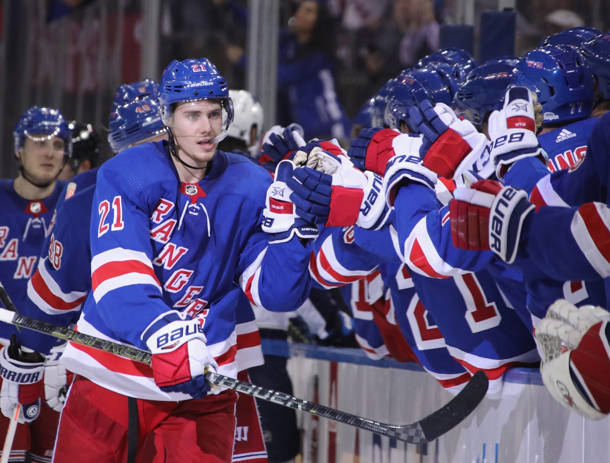 How do the New York Rangers stack up in the improving Metro Division