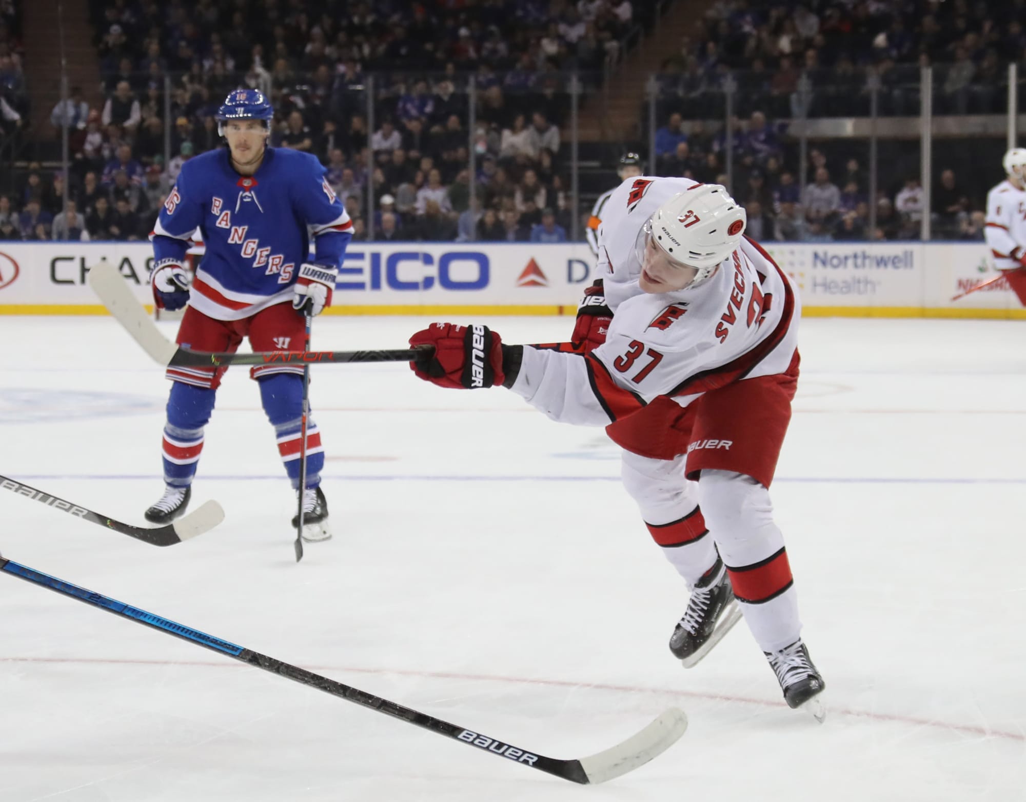 Canes trade former 1st-round pick Julien Gauthier to Rangers