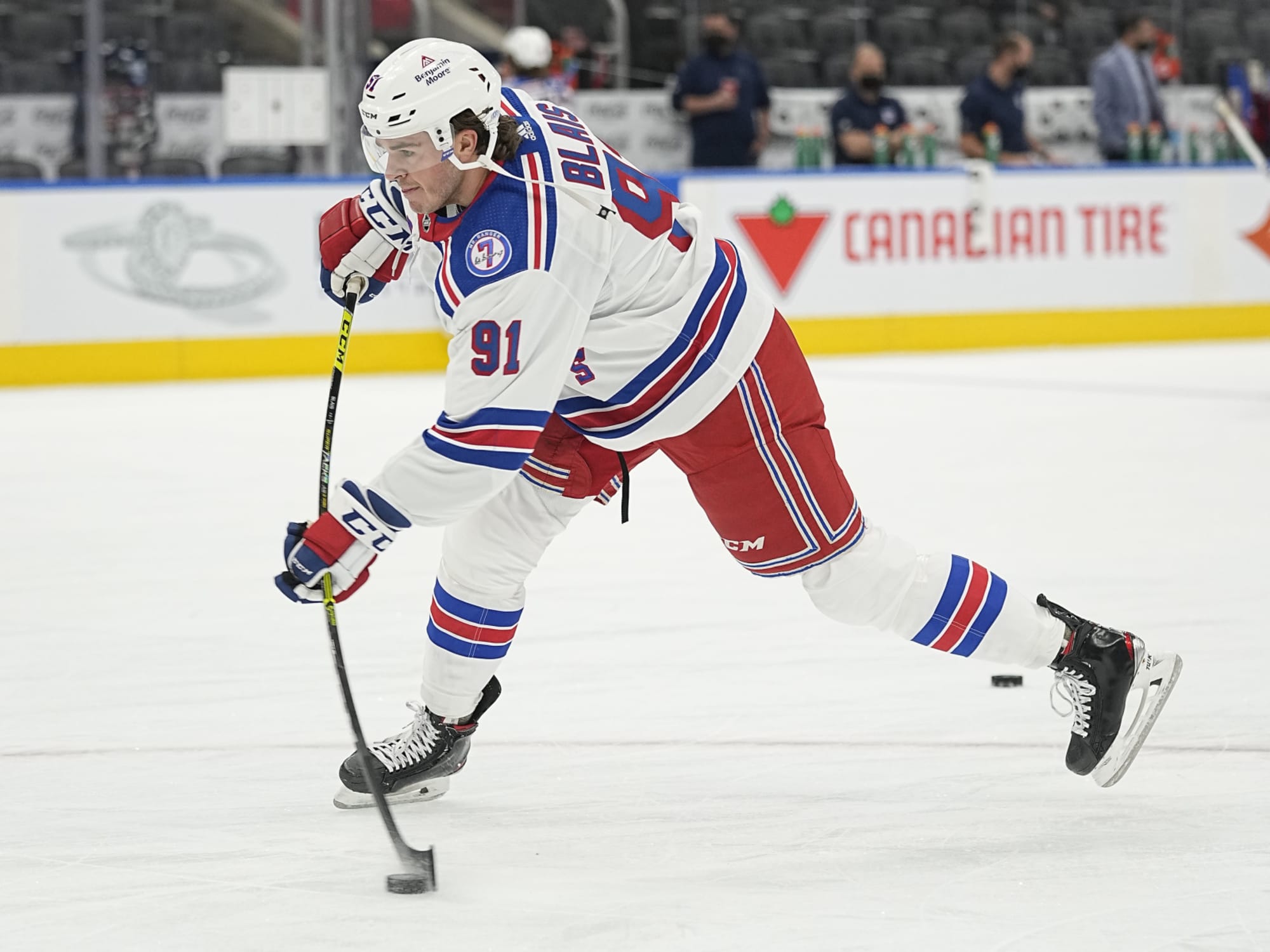 Rangers' Sammy Blais saw AHL reassignment as 'big
