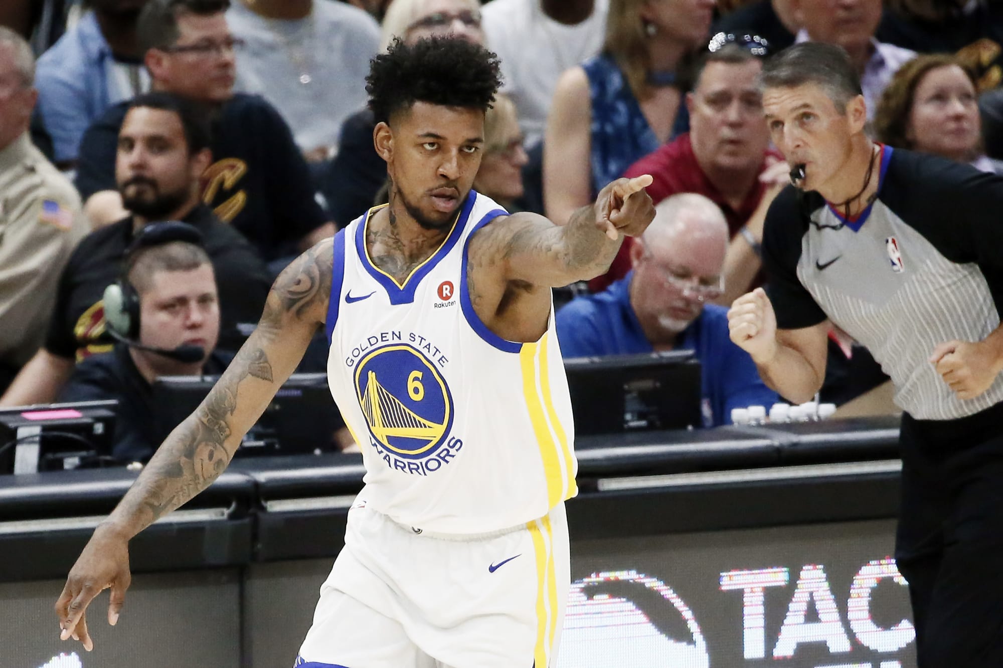 Warriors Play Breakdown: Nick Young's unexpected defense and playmaking - Golden  State Of Mind