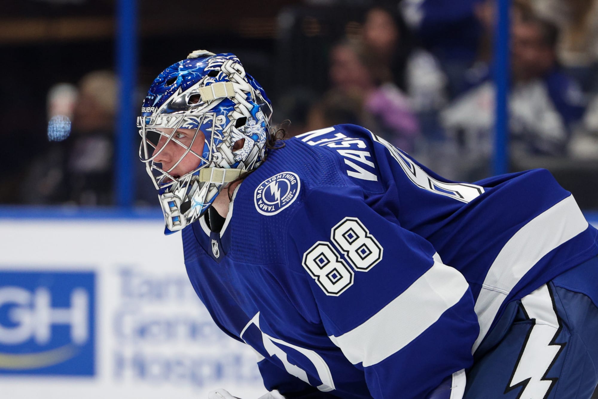 Lightning Goaltender Out 8-10 Weeks Due to Injury