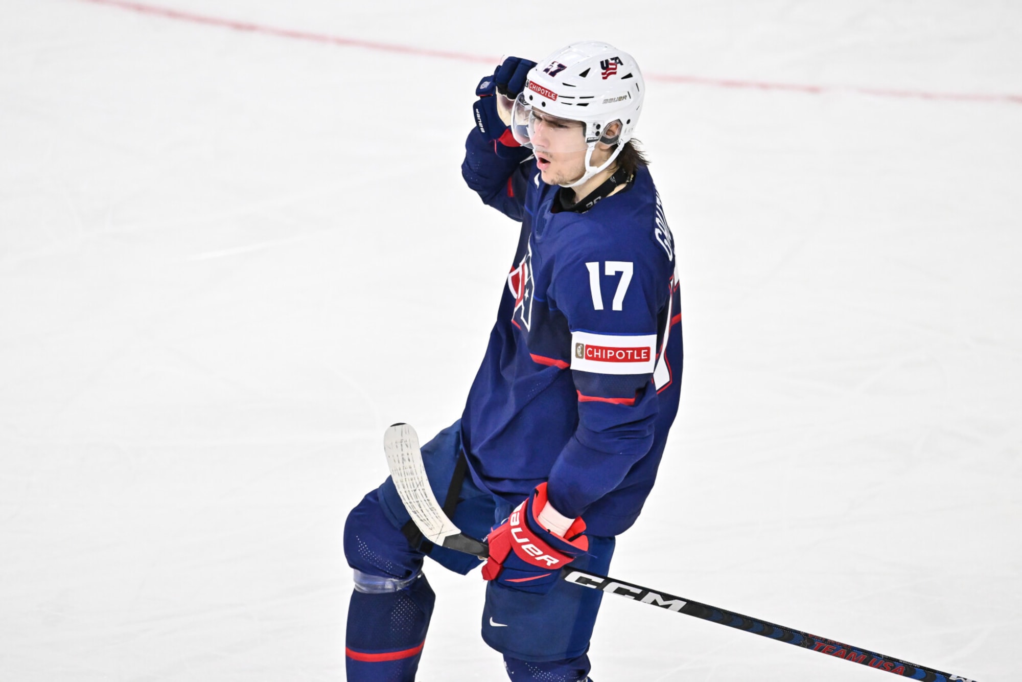 WINNING GOAL! Flyers' Cutter Gauthier Continues Excellent Play At World  Championships