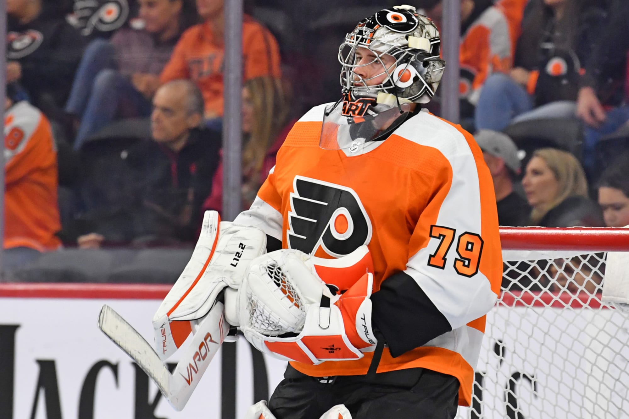 Carter Hart made the jump and his teammates want him to stay in NHL