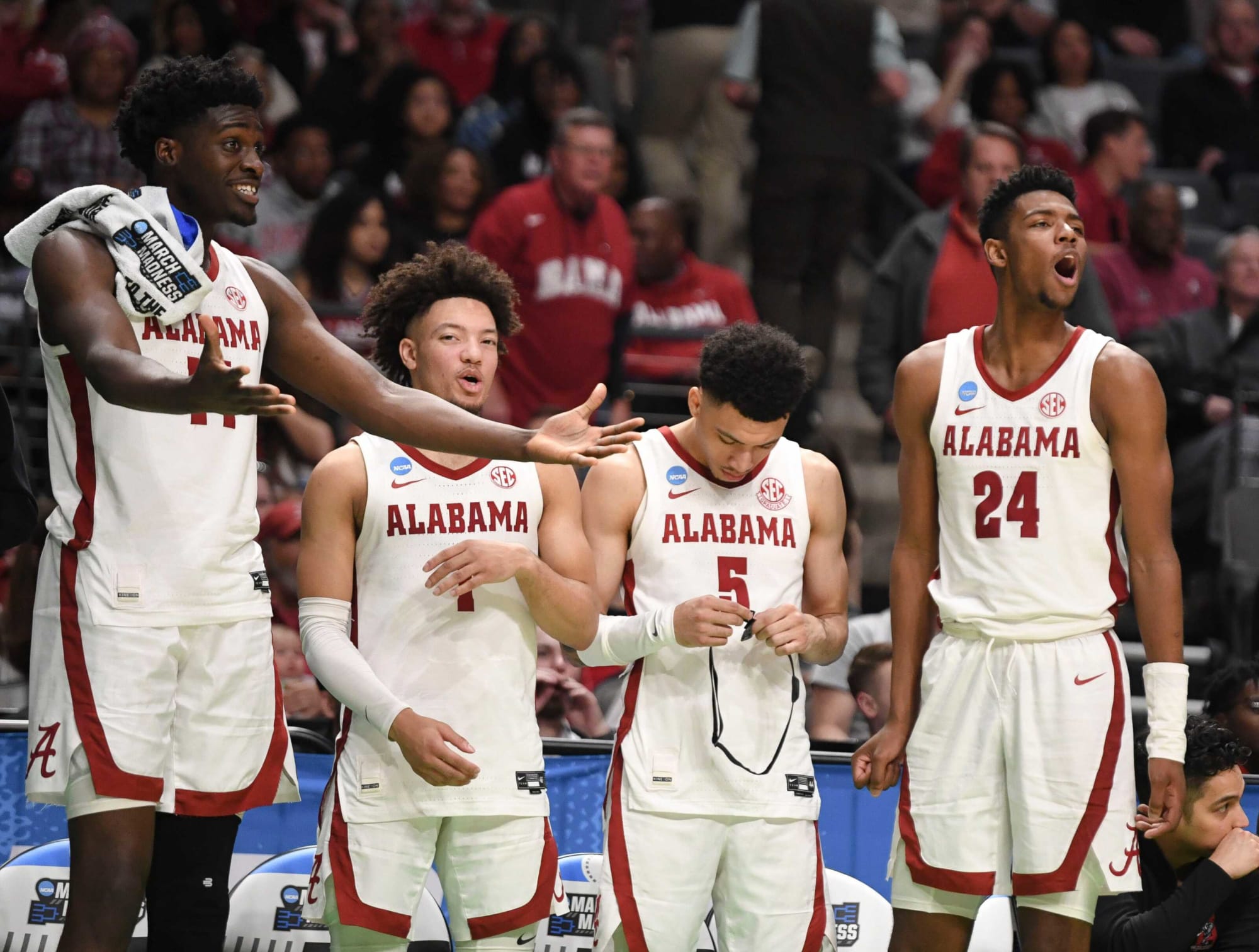 Alabama March Madness schedule Who and when do the Crimson Tide play next in the NCAA Tournament?