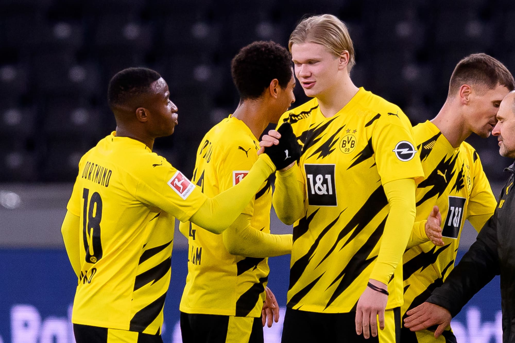 Erling Haaland hails Youssoufa Moukoko as the biggest talent in the world