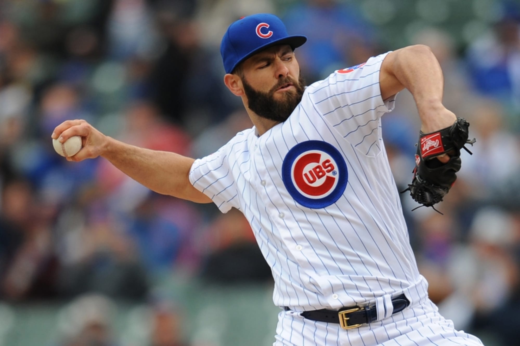 Arrieta beats former team, pitches Cubs over Orioles