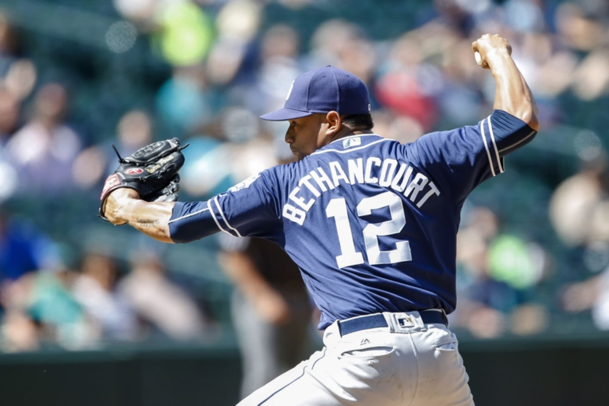 San Diego Padres Catcher Christian Bethancourt Is Pitching in Panama