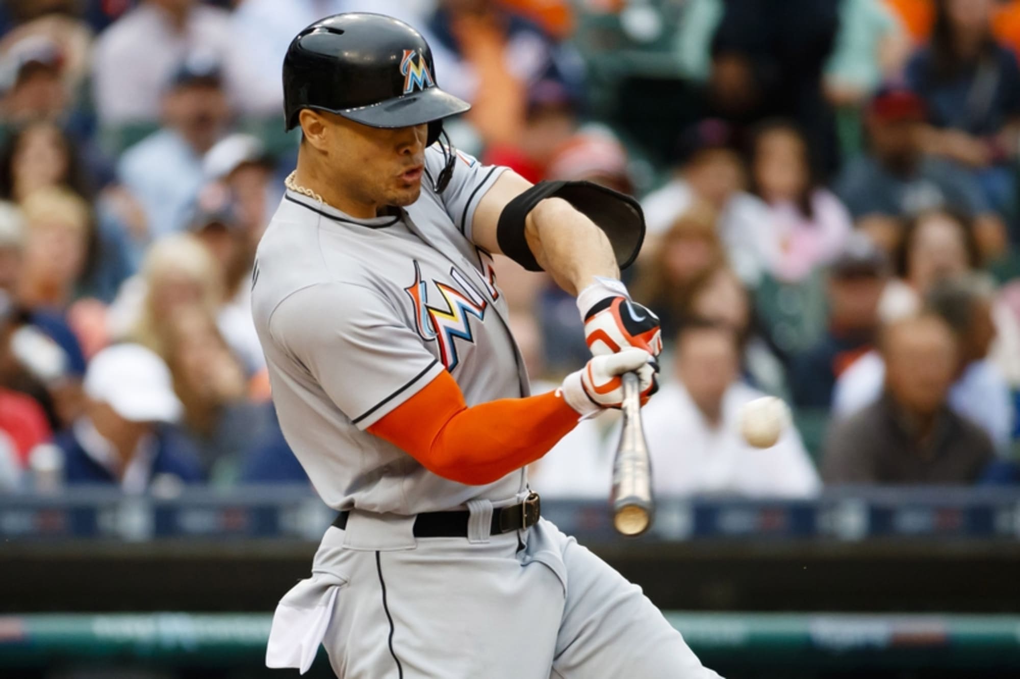 The Miami Marlins have finally surrounded Giancarlo Stanton with  eye-popping talent