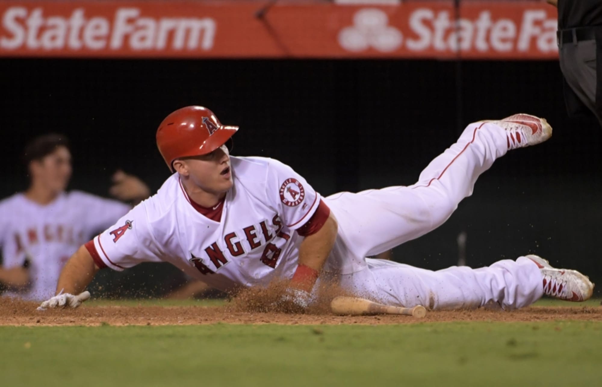 Angels' Mike Trout got off to a historic start as a rookie