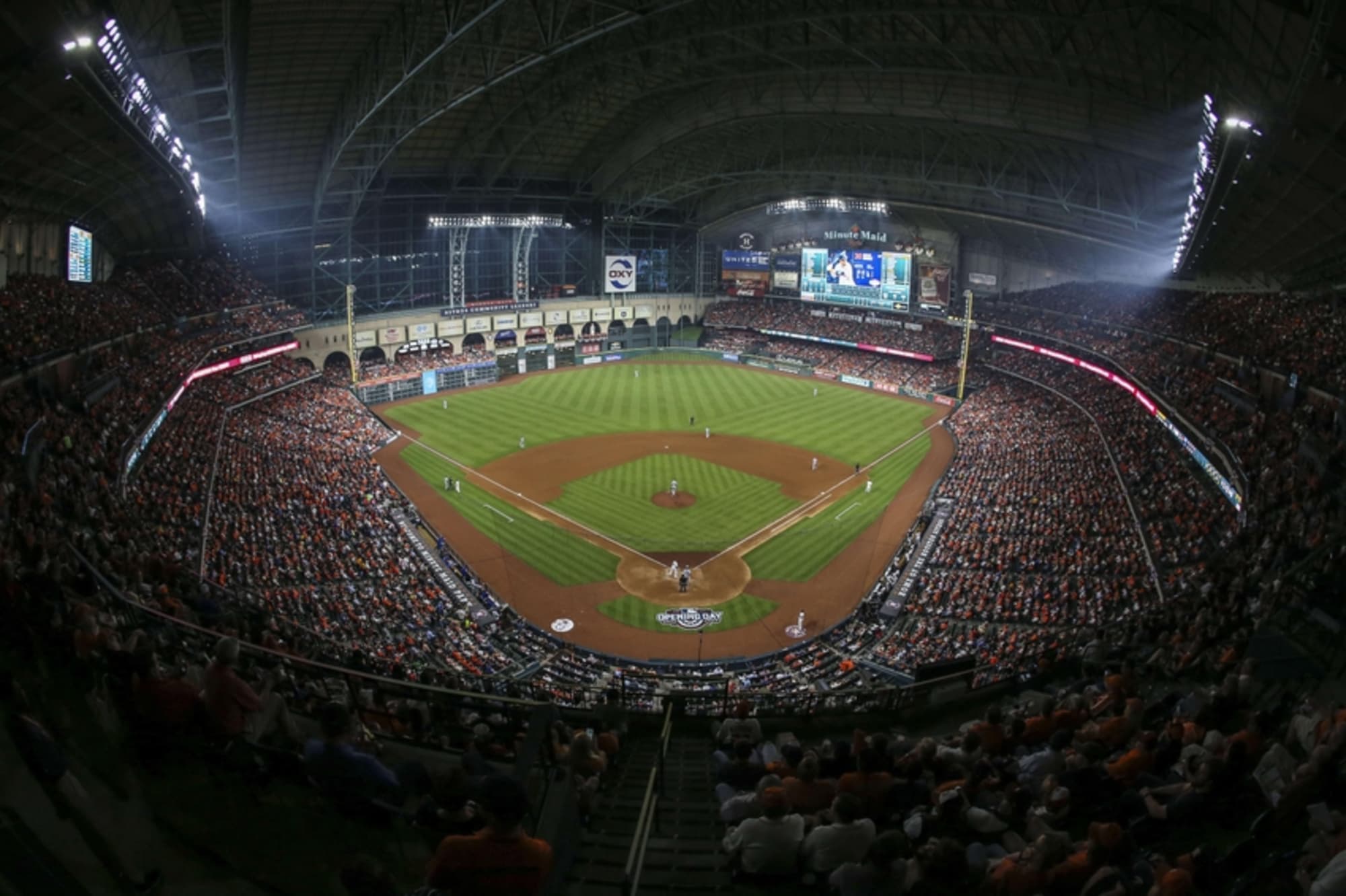 Houston Astros open Minute Maid Park for individual player