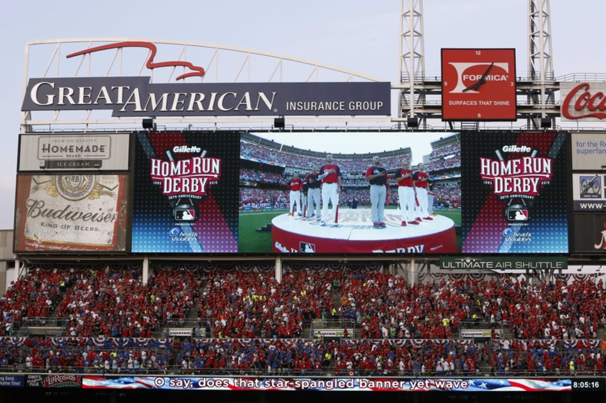 Cincinnati Reds: New scoreboard at Great American Ball Park up for vote